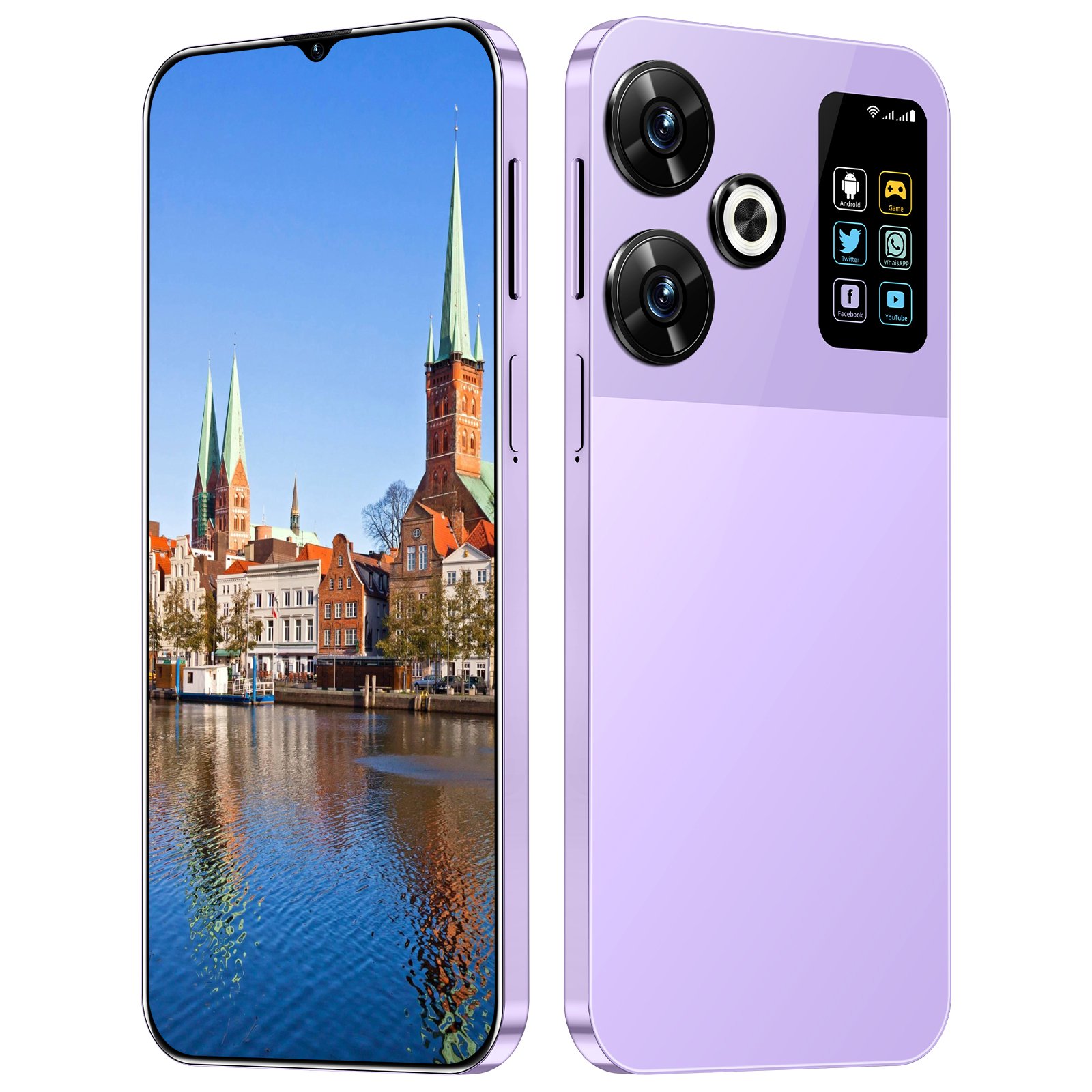 Giant Display Massive Power M6 Pro 16GB RAM 1TB Storage 7.3 Full Display Dual SIM Android Smartphone